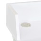 vidaXL Scrivania Bianca 80x50x84 cm vidaXL Scrivania Bianca 80x50x84 cm