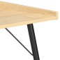 vidaXL Scrivania Rovere 90x50x79 cm