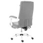 vidaXL Sedia Massaggiante da Ufficio Grigia in Tessuto vidaXL Sedia Massaggiante da Ufficio Grigia in Tessuto