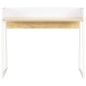 vidaXL Scrivania Bianca e Rovere 90x60x88 cm vidaXL Scrivania Bianca e Rovere 90x60x88 cm