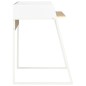 vidaXL Scrivania Bianca e Rovere 90x60x88 cm vidaXL Scrivania Bianca e Rovere 90x60x88 cm