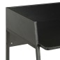 vidaXL Scrivania Nera 90x60x88 cm