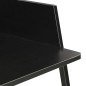 vidaXL Scrivania Nera 90x60x88 cm