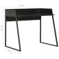 vidaXL Scrivania Nera 90x60x88 cm