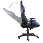 vidaXL Sedia da Gaming Girevole Blu in PVC vidaXL Sedia da Gaming Girevole Blu in PVC