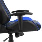 vidaXL Sedia da Gaming Girevole Blu in PVC vidaXL Sedia da Gaming Girevole Blu in PVC
