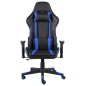 vidaXL Sedia da Gaming Girevole Blu in PVC vidaXL Sedia da Gaming Girevole Blu in PVC