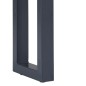 vidaXL Tavolo Consolle Grigio 115x35x76 cm Massello d'Acacia e Ferro vidaXL Tavolo Consolle Grigio 115x35x76 cm Massello d'Acacia e Ferro