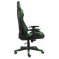 vidaXL Sedia da Gaming Girevole Verde in PVC vidaXL Sedia da Gaming Girevole Verde in PVC