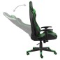 vidaXL Sedia da Gaming Girevole Verde in PVC vidaXL Sedia da Gaming Girevole Verde in PVC