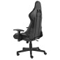vidaXL Sedia da Gaming Girevole Nera in PVC vidaXL Sedia da Gaming Girevole Nera in PVC
