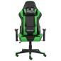 vidaXL Sedia da Gaming Girevole Verde in PVC vidaXL Sedia da Gaming Girevole Verde in PVC
