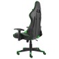 vidaXL Sedia da Gaming Girevole Verde in PVC vidaXL Sedia da Gaming Girevole Verde in PVC