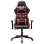 vidaXL Sedia da Gaming Rossa e Nera in Similpelle vidaXL Sedia da Gaming Rossa e Nera in Similpelle