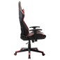 vidaXL Sedia da Gaming Rossa e Nera in Similpelle vidaXL Sedia da Gaming Rossa e Nera in Similpelle