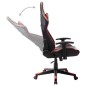 vidaXL Sedia da Gaming Rossa e Nera in Similpelle vidaXL Sedia da Gaming Rossa e Nera in Similpelle
