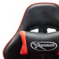 vidaXL Sedia da Gaming Rossa e Nera in Similpelle vidaXL Sedia da Gaming Rossa e Nera in Similpelle