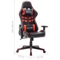 vidaXL Sedia da Gaming Rossa e Nera in Similpelle vidaXL Sedia da Gaming Rossa e Nera in Similpelle