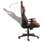 vidaXL Sedia da Gaming Girevole Rossa in PVC vidaXL Sedia da Gaming Girevole Rossa in PVC