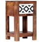 vidaXL Comodino 30x30x50 cm in Legno Massello di Sheesham vidaXL Comodino 30x30x50 cm in Legno Massello di Sheesham