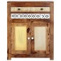vidaXL Credenza 60x30x75 cm in Legno Massello di Sheesham vidaXL Credenza 60x30x75 cm in Legno Massello di Sheesham