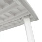 vidaXL Tavolo da Giardino Bianco 210x96x72 cm in Plastica vidaXL Tavolo da Giardino Bianco 210x96x72 cm in Plastica