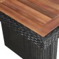 vidaXL Tavolo da Giardino 240x90x74 cm in Polyrattan e Massello Acacia vidaXL Tavolo da Giardino 240x90x74 cm in Polyrattan e Massello Acacia
