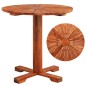 vidaXL Tavolo da Bistrot 70x70 cm in Legno Massello di Acacia vidaXL Tavolo da Bistrot 70x70 cm in Legno Massello di Acacia