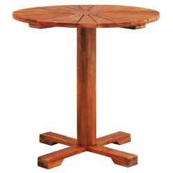 vidaXL Tavolo da Bistrot 70x70 cm in Legno Massello di Acacia