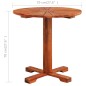 vidaXL Tavolo da Bistrot 70x70 cm in Legno Massello di Acacia vidaXL Tavolo da Bistrot 70x70 cm in Legno Massello di Acacia