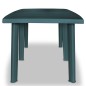 vidaXL Tavolo da Giardino Verde 210x96x72 cm in Plastica vidaXL Tavolo da Giardino Verde 210x96x72 cm in Plastica