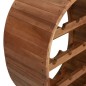 vidaXL Portavini da 13 Bottiglie in Legno Massello d'Acacia vidaXL Portavini da 13 Bottiglie in Legno Massello d'Acacia