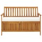 vidaXL Cassapanca da Giardino in Legno Massello di Acacia 120x63x84 cm vidaXL Cassapanca da Giardino in Legno Massello di Acacia 120x63x84 cm
