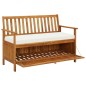 vidaXL Cassapanca da Giardino in Legno Massello di Acacia 120x63x84 cm vidaXL Cassapanca da Giardino in Legno Massello di Acacia 120x63x84 cm