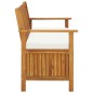 vidaXL Cassapanca da Giardino in Legno Massello di Acacia 120x63x84 cm vidaXL Cassapanca da Giardino in Legno Massello di Acacia 120x63x84 cm
