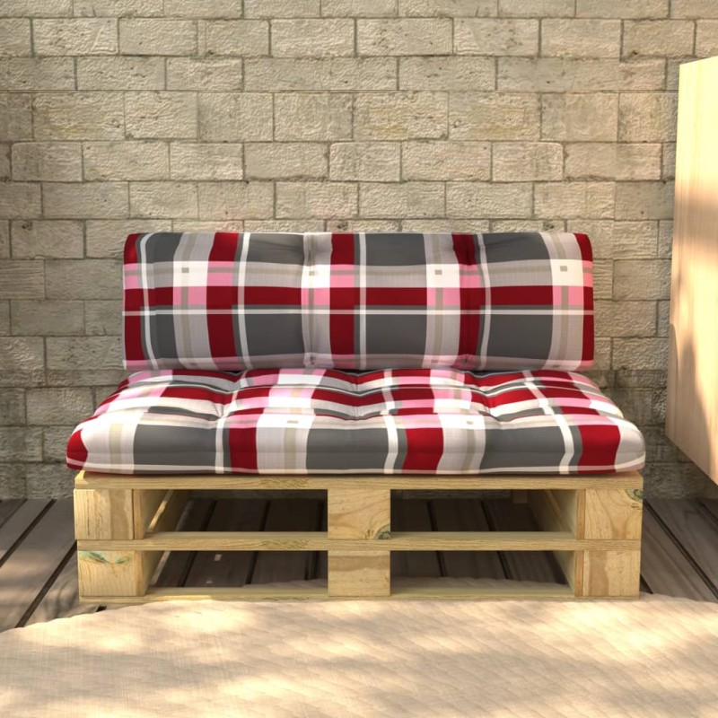 vidaXL Panca da Giardino su Pallet in Legno vidaXL Panca da Giardino su Pallet in Legno