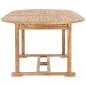 vidaXL Tavolo da Pranzo Allungabile 150-200x100x75 cm Massello di Teak vidaXL Tavolo da Pranzo Allungabile 150-200x100x75 cm Massello di Teak