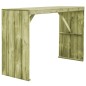 vidaXL Tavolo da Bar 170x60x110 cm in Legno di Pino Impregnato vidaXL Tavolo da Bar 170x60x110 cm in Legno di Pino Impregnato