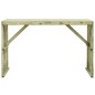vidaXL Tavolo da Bar 170x60x110 cm in Legno di Pino Impregnato vidaXL Tavolo da Bar 170x60x110 cm in Legno di Pino Impregnato
