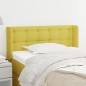 Testiera ad Orecchio Verde 83x16x78/88 cm in Tessuto Testiera ad Orecchio Verde 83x16x78/88 cm in Tessuto