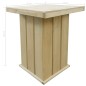 vidaXL Tavolo da Bar Esterno 75x75x110cm Legno di Pino Impregnato vidaXL Tavolo da Bar Esterno 75x75x110cm Legno di Pino Impregnato