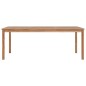 vidaXL Tavolo da Giardino 200x100x77 cm in Legno Massello di Teak vidaXL Tavolo da Giardino 200x100x77 cm in Legno Massello di Teak