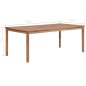vidaXL Tavolo da Giardino 200x100x77 cm in Legno Massello di Teak vidaXL Tavolo da Giardino 200x100x77 cm in Legno Massello di Teak