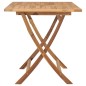 vidaXL Tavolo Pieghevole da Giardino 120x70x75 cm in Massello di Teak vidaXL Tavolo Pieghevole da Giardino 120x70x75 cm in Massello di Teak