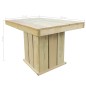 vidaXL Tavolo da Giardino 110x75x74 cm Legno di Pino Impregnato vidaXL Tavolo da Giardino 110x75x74 cm Legno di Pino Impregnato