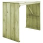 vidaXL Tavolo da Bar 130x60x110 cm in Legno di Pino Impregnato vidaXL Tavolo da Bar 130x60x110 cm in Legno di Pino Impregnato