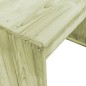 vidaXL Tavolo da Bar 130x60x110 cm in Legno di Pino Impregnato vidaXL Tavolo da Bar 130x60x110 cm in Legno di Pino Impregnato