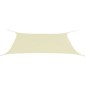 vidaXL Parasole a Vela Oxford Rettangolare 4x6 m Crema vidaXL Parasole a Vela Oxford Rettangolare 4x6 m Crema