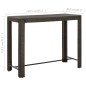 vidaXL Tavolo Bar da Giardino Marrone 140,5x60,5x110,5 cm Polyrattan vidaXL Tavolo Bar da Giardino Marrone 140,5x60,5x110,5 cm Polyrattan
