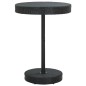 vidaXL Tavolo da Giardino Nero 75,5x106 cm in Polyrattan vidaXL Tavolo da Giardino Nero 75,5x106 cm in Polyrattan